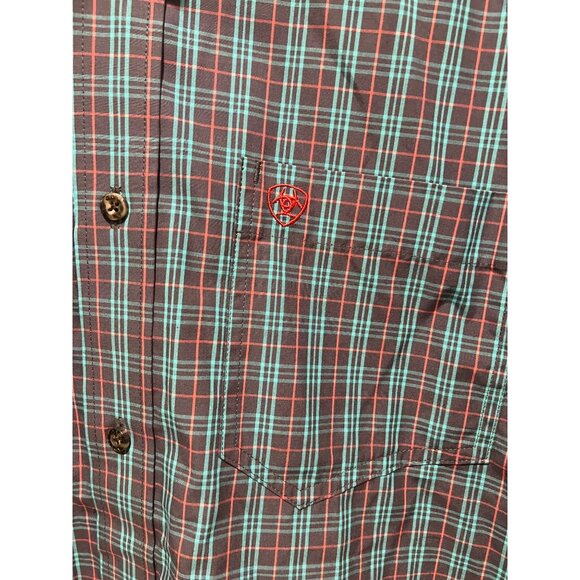Ariat Pro Series Long Sleeve Button Up Dress Shirt - Size M - Picture 2 of 5